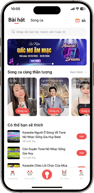Yokara App - Bai hat